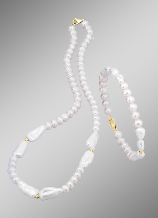 - Perlen-Halskette oder Armband mit Karabiner, in Farbe , in Ausführung Armband Ansicht 1