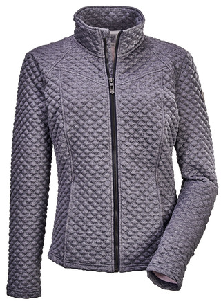 Modische Damen-Stretch-Jacke mit Jaquard-Steppmuster