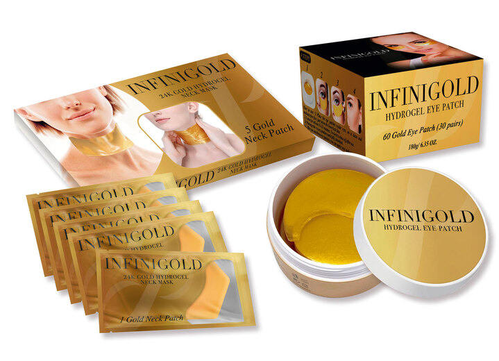 - Dermatologisch getestete Beauty-Pads, in Farbe GOLD, in Ausführung Augen-Pads, 30 Paar Ansicht 1