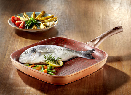 Livington Copper & Stone Grillpfanne – stark wie Stein