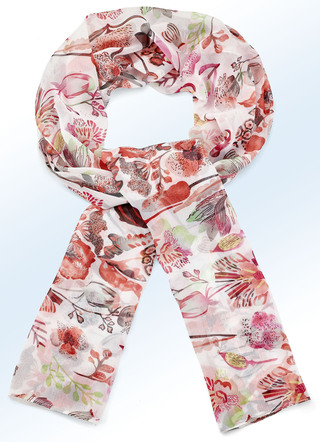 Schal mit Floraldessin