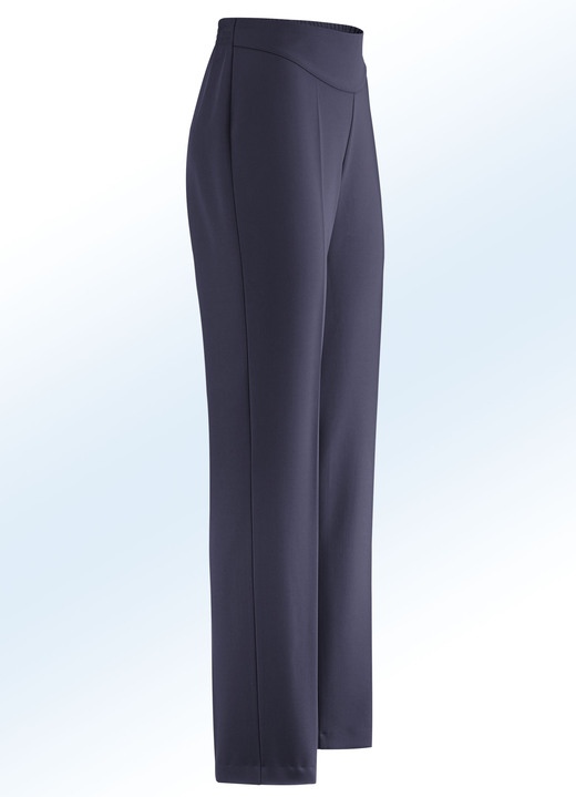 Hosen - Hose in eleganter Schnittführung, in Größe 018 bis 235, in Farbe MARINE Ansicht 1