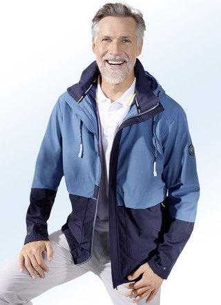 Funktionsjacke mit abtrennbarer Kapuze