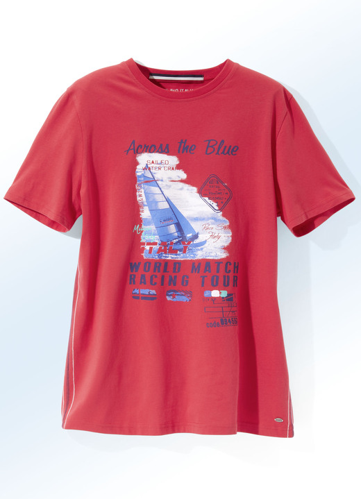 Shirts - Shirt von „Milano Italy“ in 3 Farben, in Größe 3XL (64/66) bis XXL (60/62), in Farbe ROT Ansicht 1