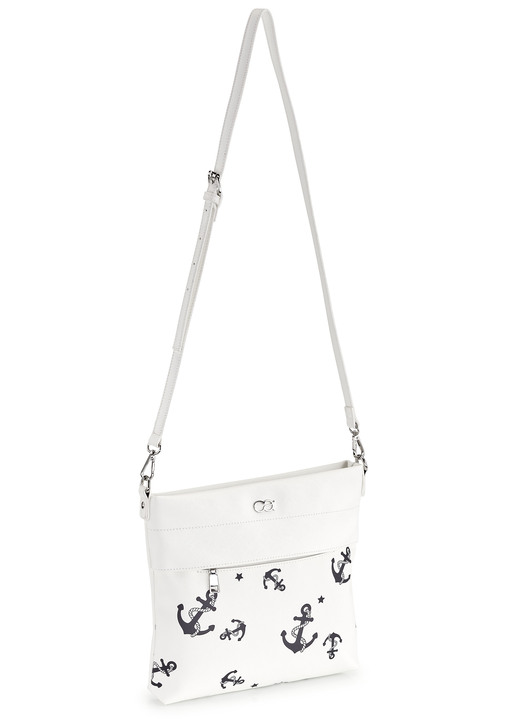 - Collezione Alessandro Tasche mit aktuellem Dessin, in Farbe WEISS