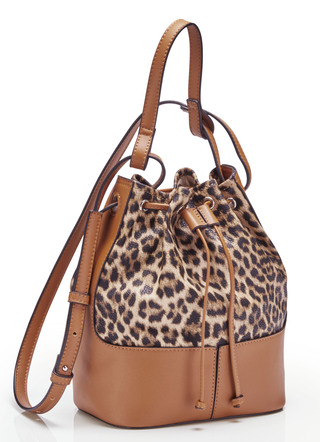 Collezione Alessandro Beutel-Tasche mit Leoparden-Druck