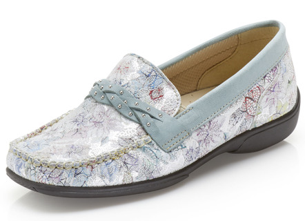 Slipper mit floralem Druck