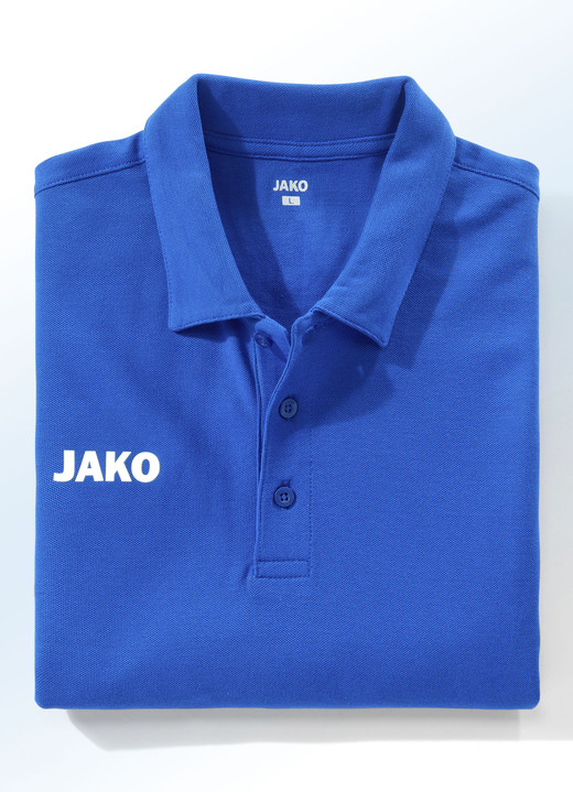 Freizeitshirts & -Kombinationen - Poloshirt von „Jako“ in 5 Farben, in Größe 3XL (58/60) bis XXL (56), in Farbe ROYALBLAU Ansicht 1