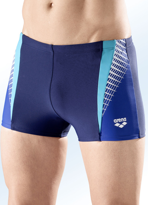 - Arena Badepants mit farbigen Einsätzen, in Größe 004 bis 009, in Farbe MARINE-BUNT