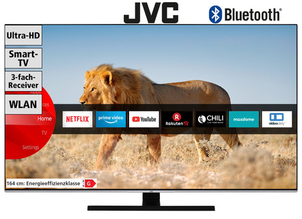 JVC LED-Fernseher mit 4K-Ultra-HD-Auflösung