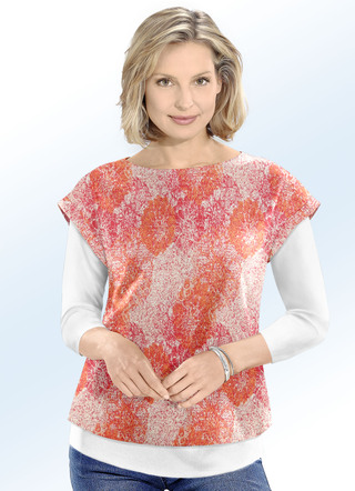 Pullunder in Jacquard-Dessin