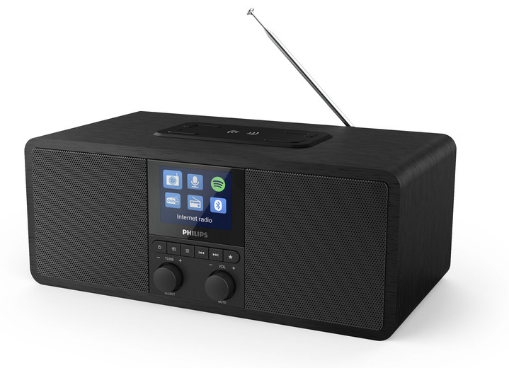 Musikanlagen - Internet-Radio Philips TAR8805/10 für noch mehr Unterhaltung, in Farbe SCHWARZ Ansicht 1