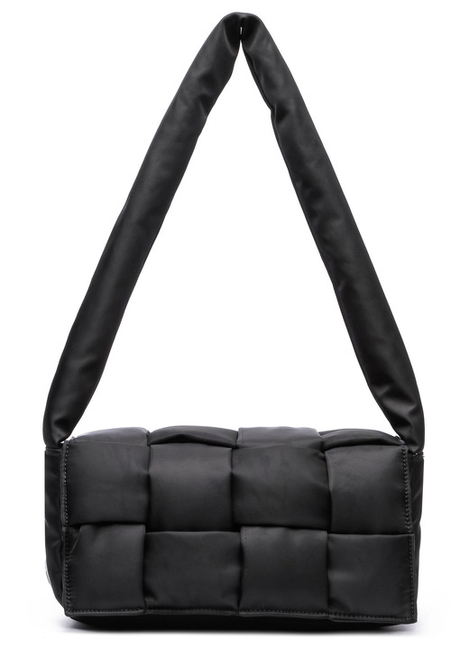 - Collezione Alessandro Tasche aus zart glänzendem Textilmaterial, in Farbe SCHWARZ Ansicht 1