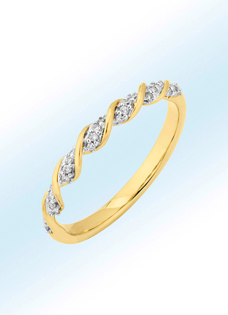 Damenring mit 26 Diamanten