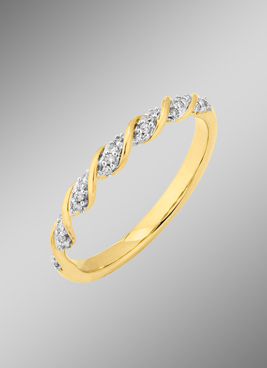 Ringe - Damenring mit 26 Diamanten, in Größe 160 bis 220, in Farbe  Ansicht 1
