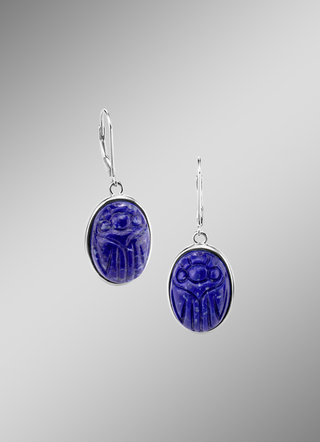Ohrringe mit Lapislazuli