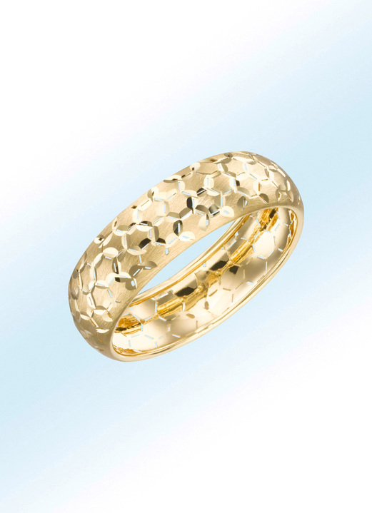 Ringe - Tolles Design: diamantierter Damenring, in Größe 160 bis 220, in Farbe  Ansicht 1