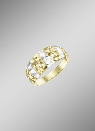 Faszinierender Damenring in Bicolor