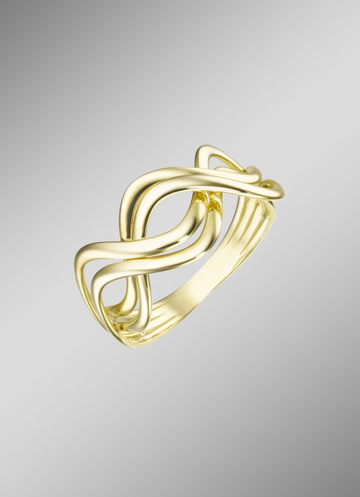 Ringe - Moderner Damenring in tollem Design, in Größe 160 bis 210, in Farbe  Ansicht 1
