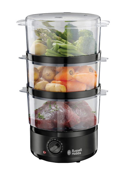 - Russell Hobbs  Dampfgarer, in Farbe SCHWARZ Ansicht 1