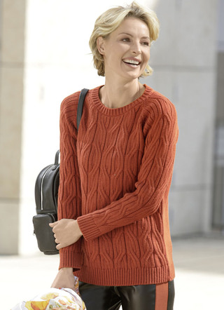 Pullover mit Struktur