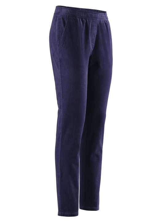 - Cordhose in Schlupfform, in Größe 018 bis 052, in Farbe INDIGOBLAU Ansicht 1