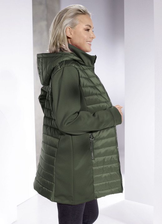 Kurz - Jacke in 2 Farben, in Größe 034 bis 052, in Farbe OLIV