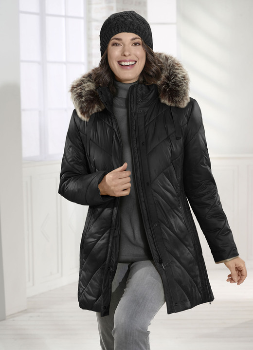Winterjacken - Jacke in 2 Farben Winterjacken - Jacke in 2 Farben, in Größe 040 bis 060, in Farbe SCHWARZ