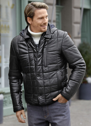Lederkurzjacke von „Cabrini“