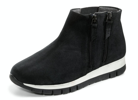 Bootie mit zwei Reißverschlüssen