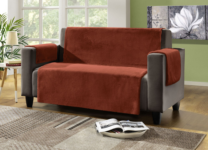Sessel-,Couch- und Armlehnenschoner mit Anti-Rutsch-Beschichtung