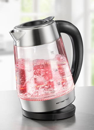 Emerio Wasserkocher mit einstellbarer Temperatur