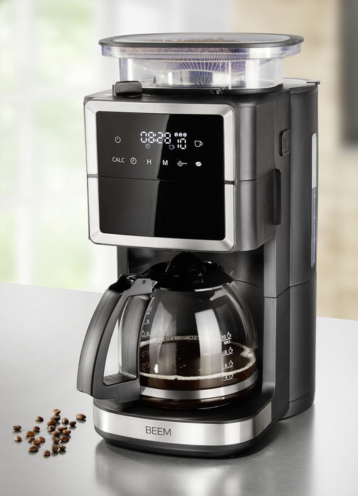 - Beem Fresh-Aroma-Perfect III Duo Kaffeemaschine mit Glas- und Thermokanne, in Farbe EDELSTAHL Ansicht 1