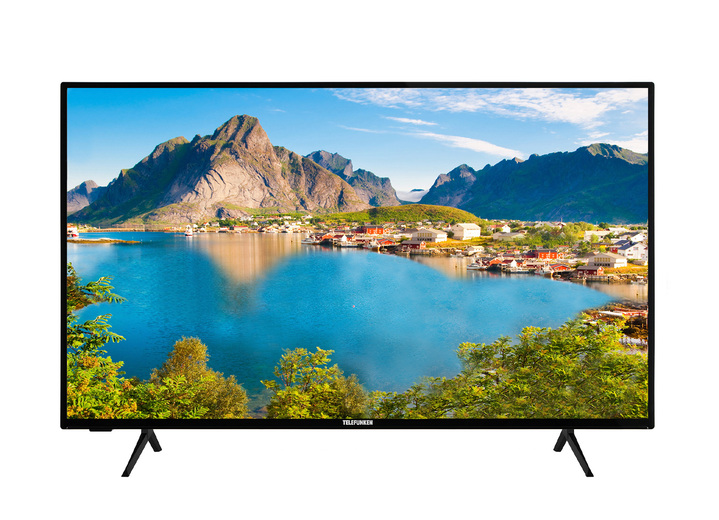 Fernseher - Telefunken Full-HD-LED-Fernseher, in Farbe SCHWARZ Ansicht 1