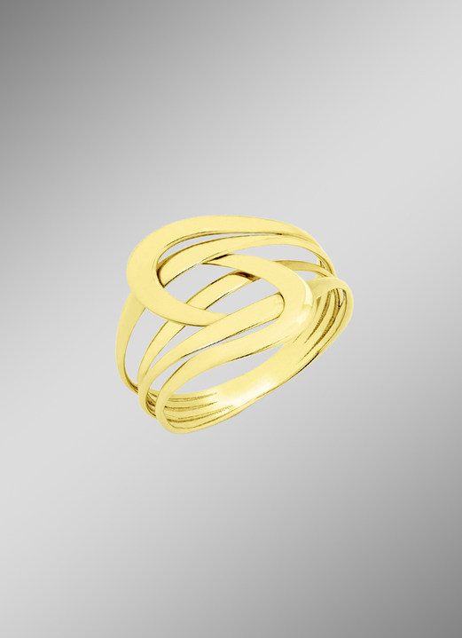 Ringe - Durchbrochener Damenring aus Gold, in Größe 160 bis 220, in Farbe  Ansicht 1