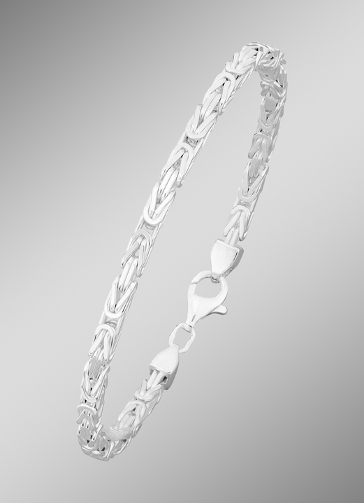 - Königsketten-Garnitur, in Farbe , in Ausführung Armband, 21 cm Ansicht 1