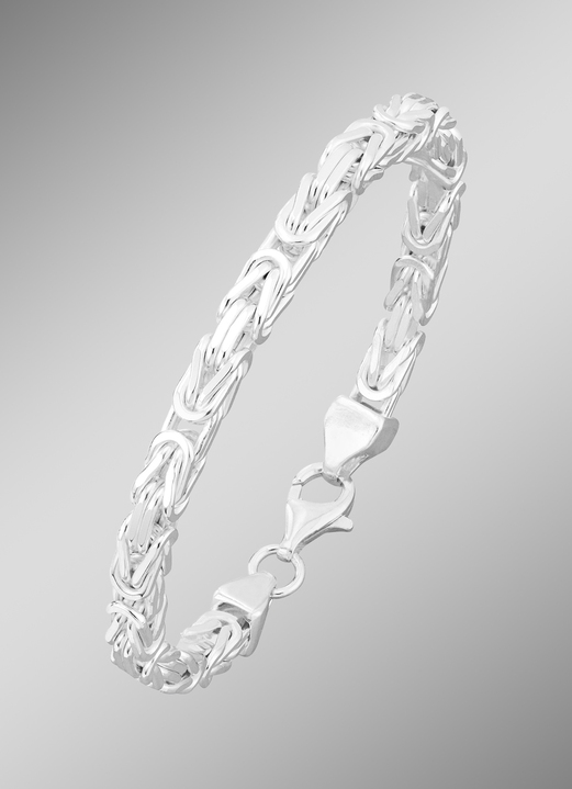 - Königsketten-Garnitur, in Farbe , in Ausführung Armband, 21 cm Ansicht 1