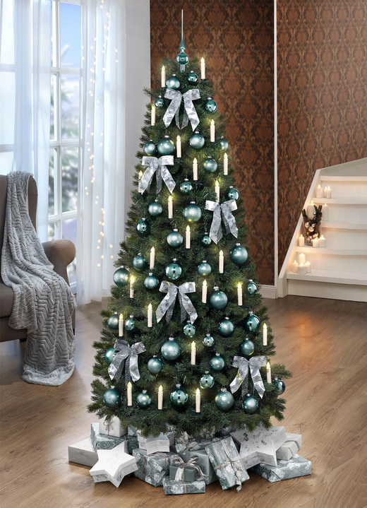 - Edler Weihnachtsbaumschmuck für festliche Akzente, in Farbe CREME, in Ausführung Weihnachtsbaumkerzen-Set, 24-teilig Ansicht 1