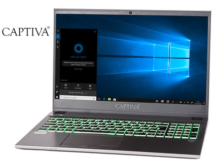 Captiva I66-729 Notebook mit 15,6’’ (39,62 cm) großem Full-HD-Display