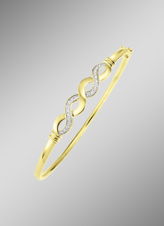 - Edler Armreif aus Gold, in Farbe
