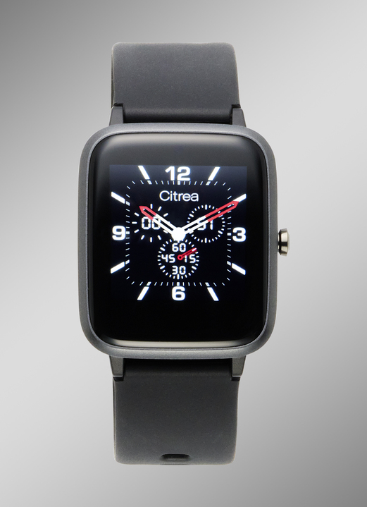 Quartzuhren - Smartwatch mit Silikonband, in Farbe  Ansicht 1