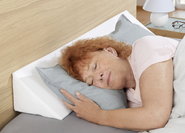 Gesunder Schlaf - Komfortabler und vielseitig einsetzbarer Bettkeil, in Farbe WEISS Ansicht 1
