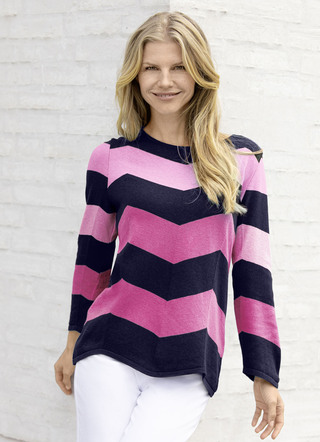 Pullover in Zackendessin