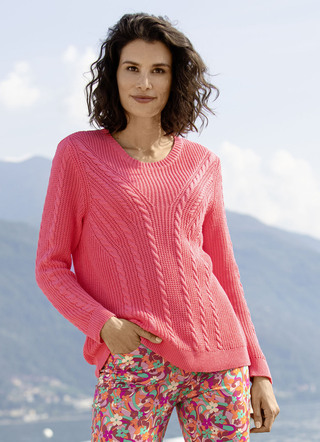 Pullover mit recycelter Baumwolle