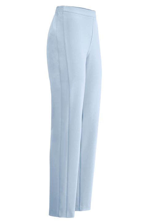 Hosen in Schlupfform - Hose mit rückwärtigem Dehnbundeinsatz, in Größe 018 bis 235, in Farbe HELLBLAU Ansicht 1