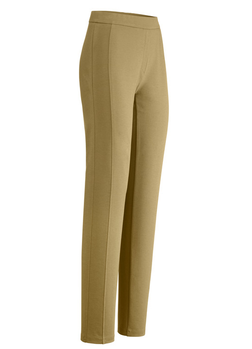 Hosen - Hose mit figurgünstiger Teilungsnaht, in Größe 018 bis 054, in Farbe CAMEL Ansicht 1