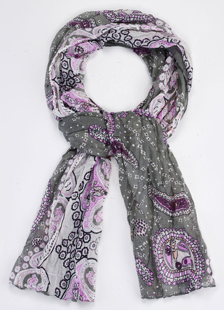 Schal mit Paisleydessin