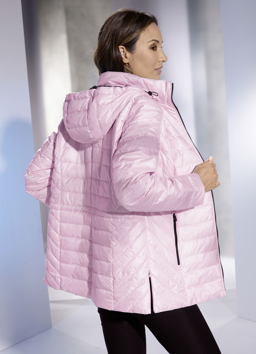 Kurz - Jacke in 2 Farben, in Größe 034 bis 052, in Farbe ROSÉ Ansicht 1