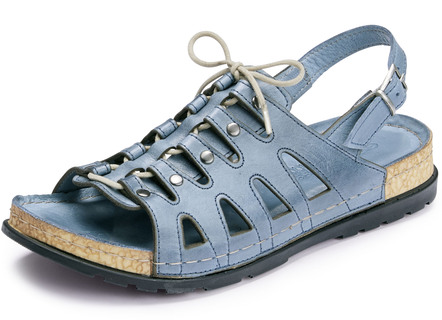 Gemini Sandale mit elastischer Zierschnürung
