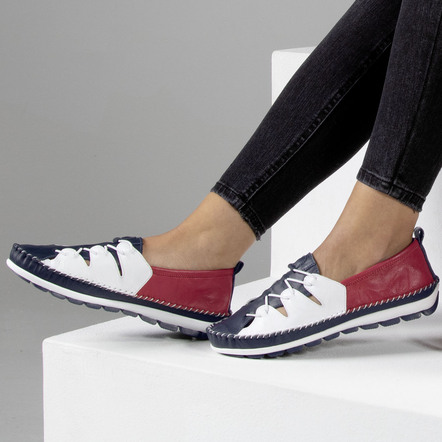Gemini Slipper mit Knitter-Struktur